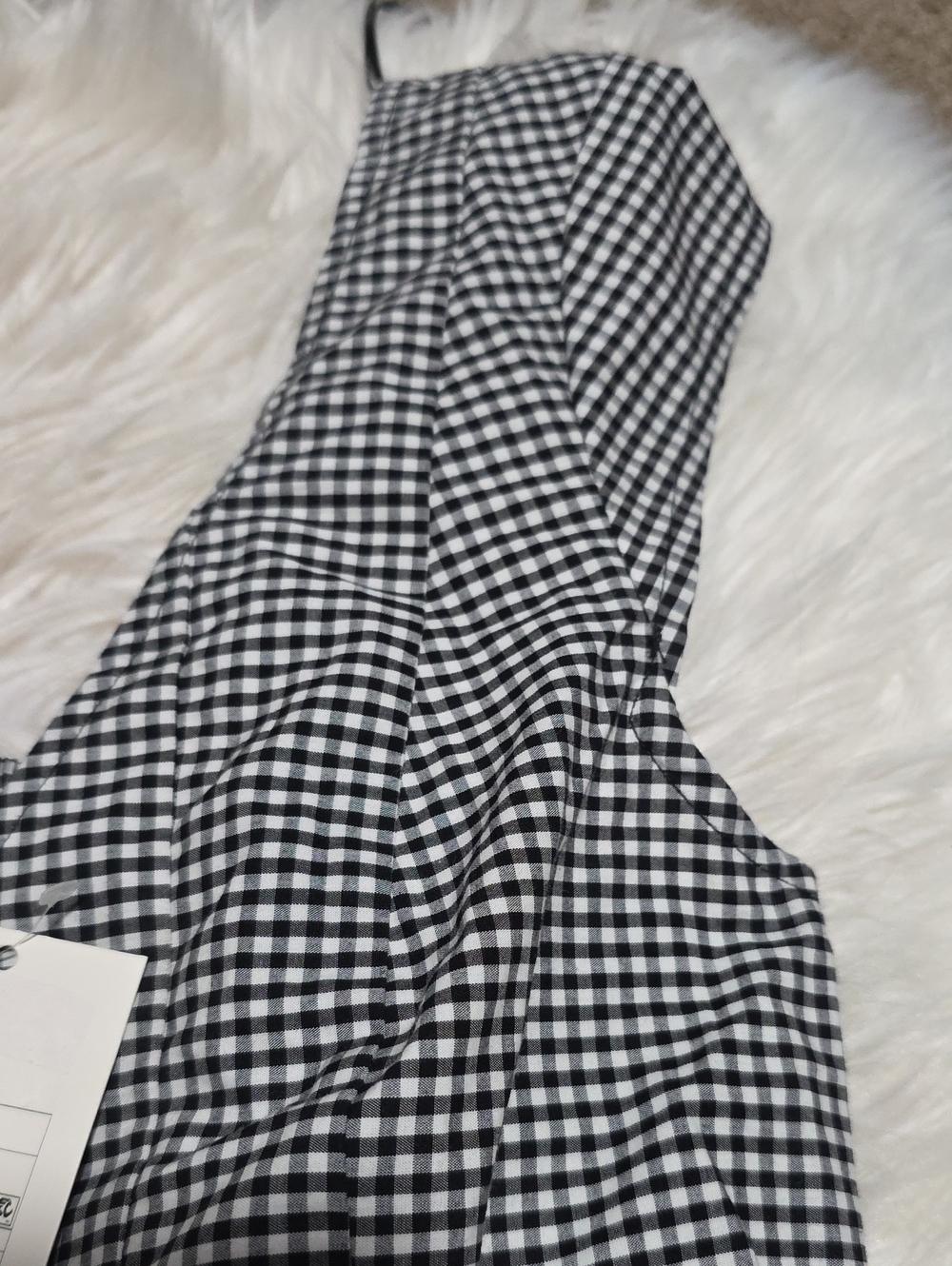 NWT A New Day Gingham Corset Midi Dress-Small - Picture 7 of 12
